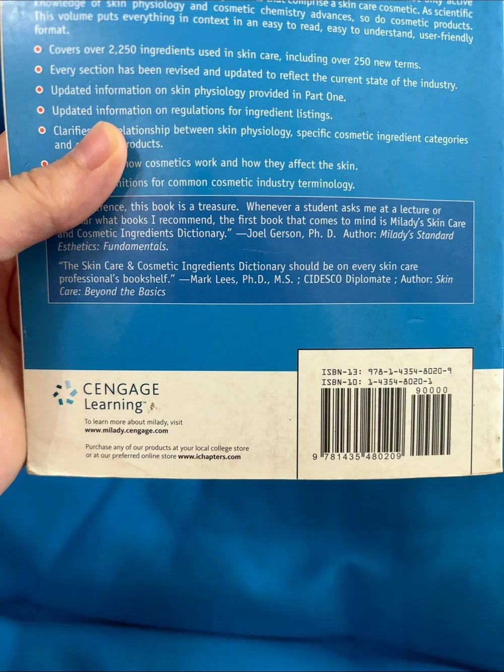 Milady’s Skin Care And Cosmetic Ingredients Dictionary By Natalia Michalun NWOTS